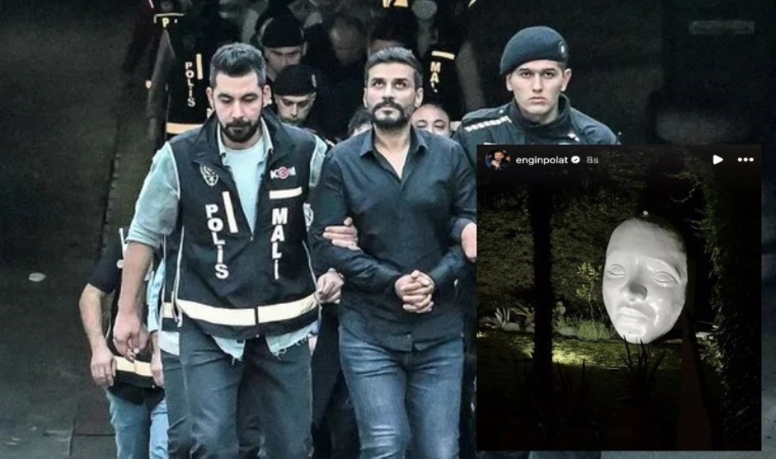Engin Polat’ın hesabından dikkat çeken maskeli paylaşım