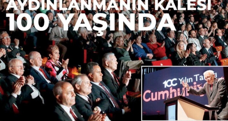 Gazetemizin kuruluş yıldönümü aktiflikleri Cemal Reşit Rey konser salonunda yapıldı: 100. yıl coşkusu