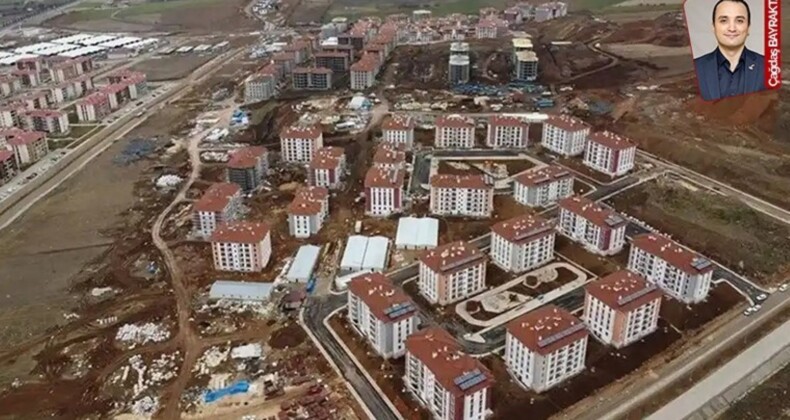 Hatay’da konutlarını kaybeden yurttaşlar için yapılan dairelerde yaşamak, konteynerde yaşamaktan sıkıntı