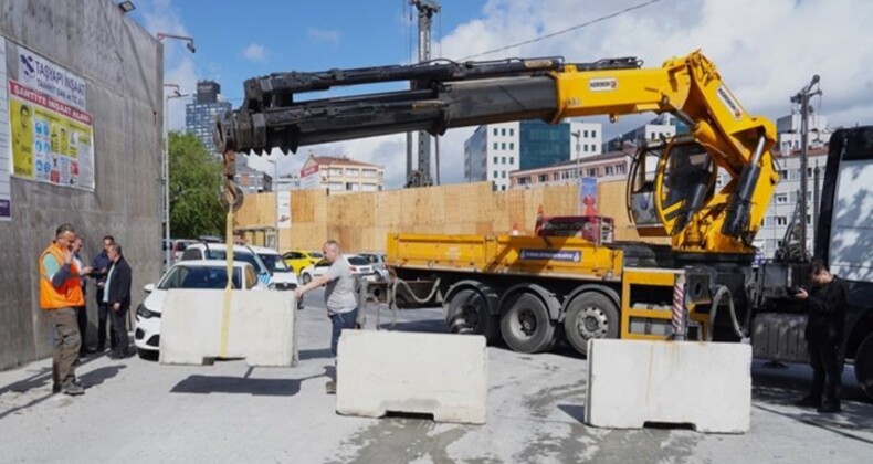 İBB harekete geçti: Şişli’nin Kanal İstanbul’una beton bariyer konuldu