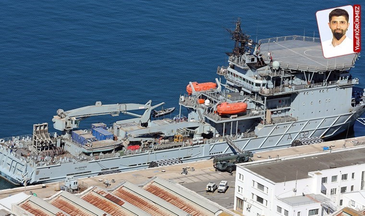 İtalyan donanmasının akabinde İngiliz gemisi de İzmir’e söküme getirildi