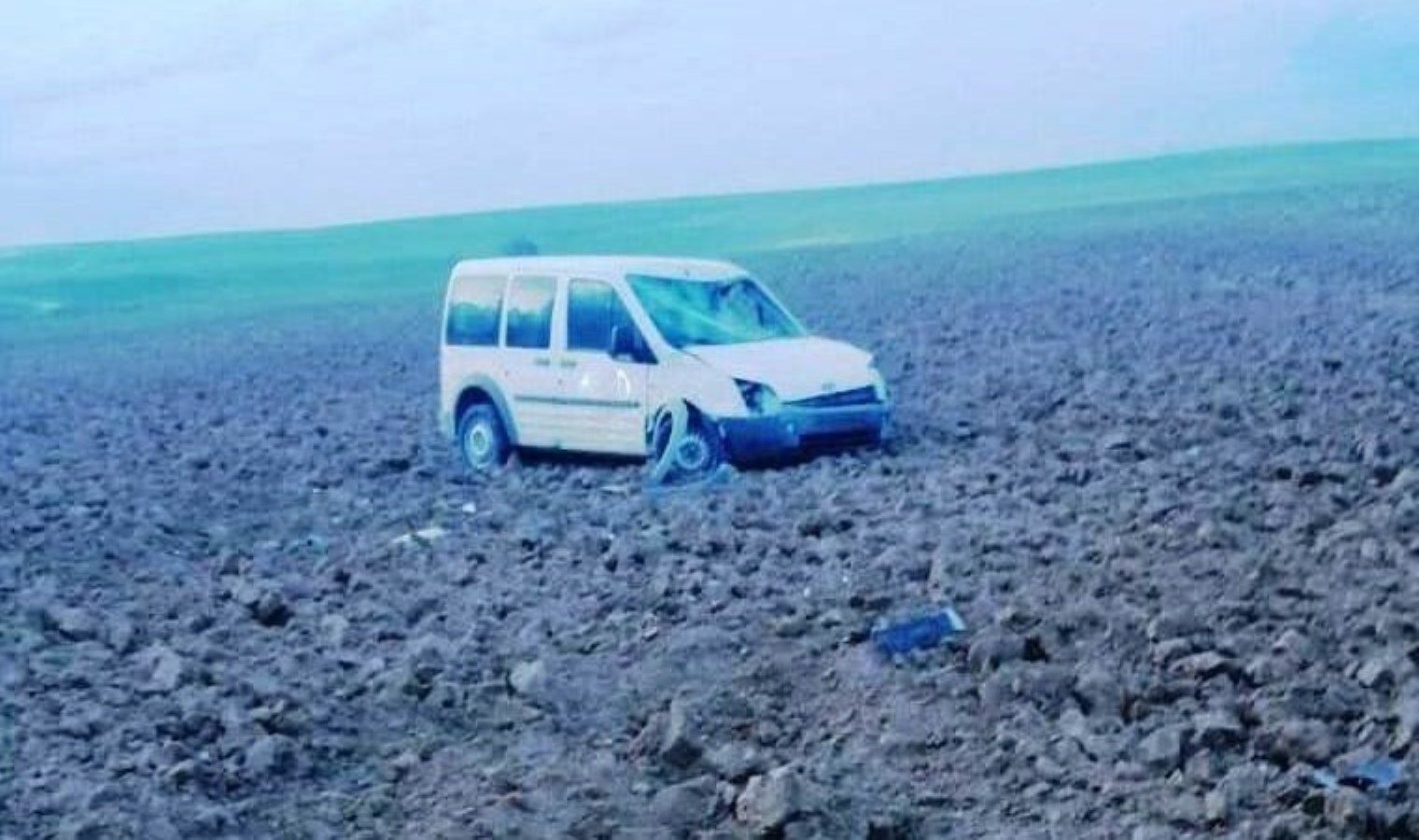 Konya’da hafif ticari araç takla attı: 1 yaralı