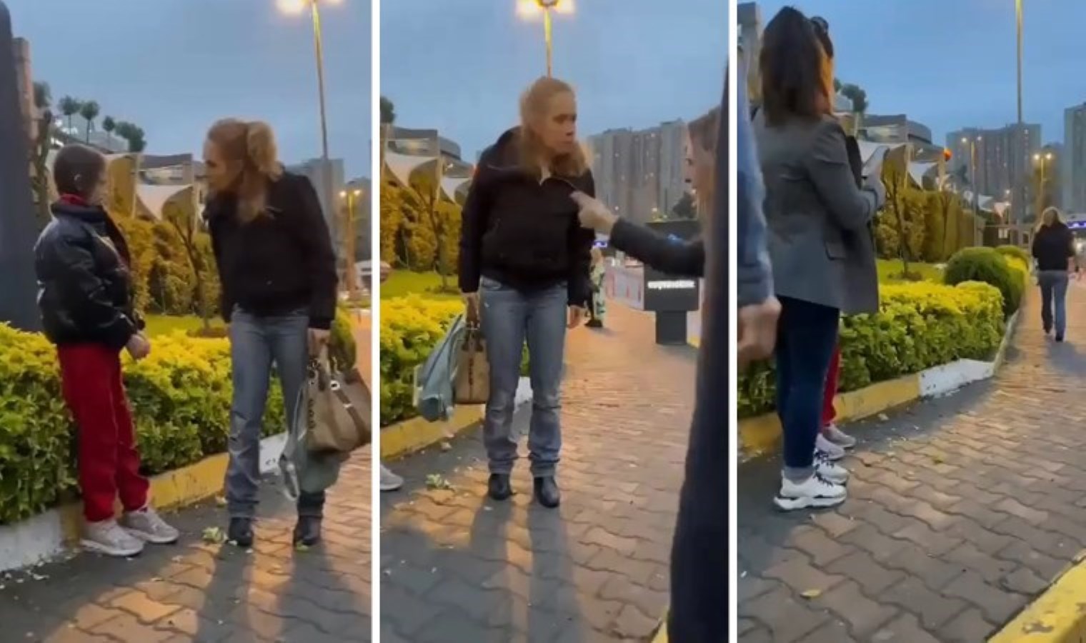 Küçükçekmece’de kızına şiddet uygulayan anneye etraftakiler tepki gösterdi: ‘Alın sizin olsun!’