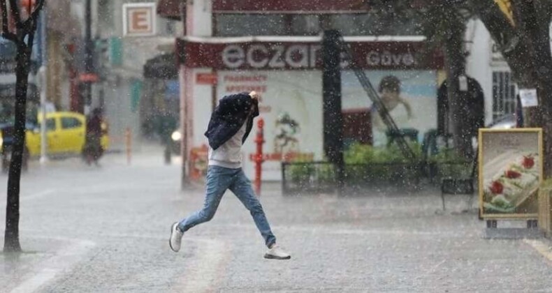 Meteoroloji uyardı! Gök gürültülü sağanak geliyor