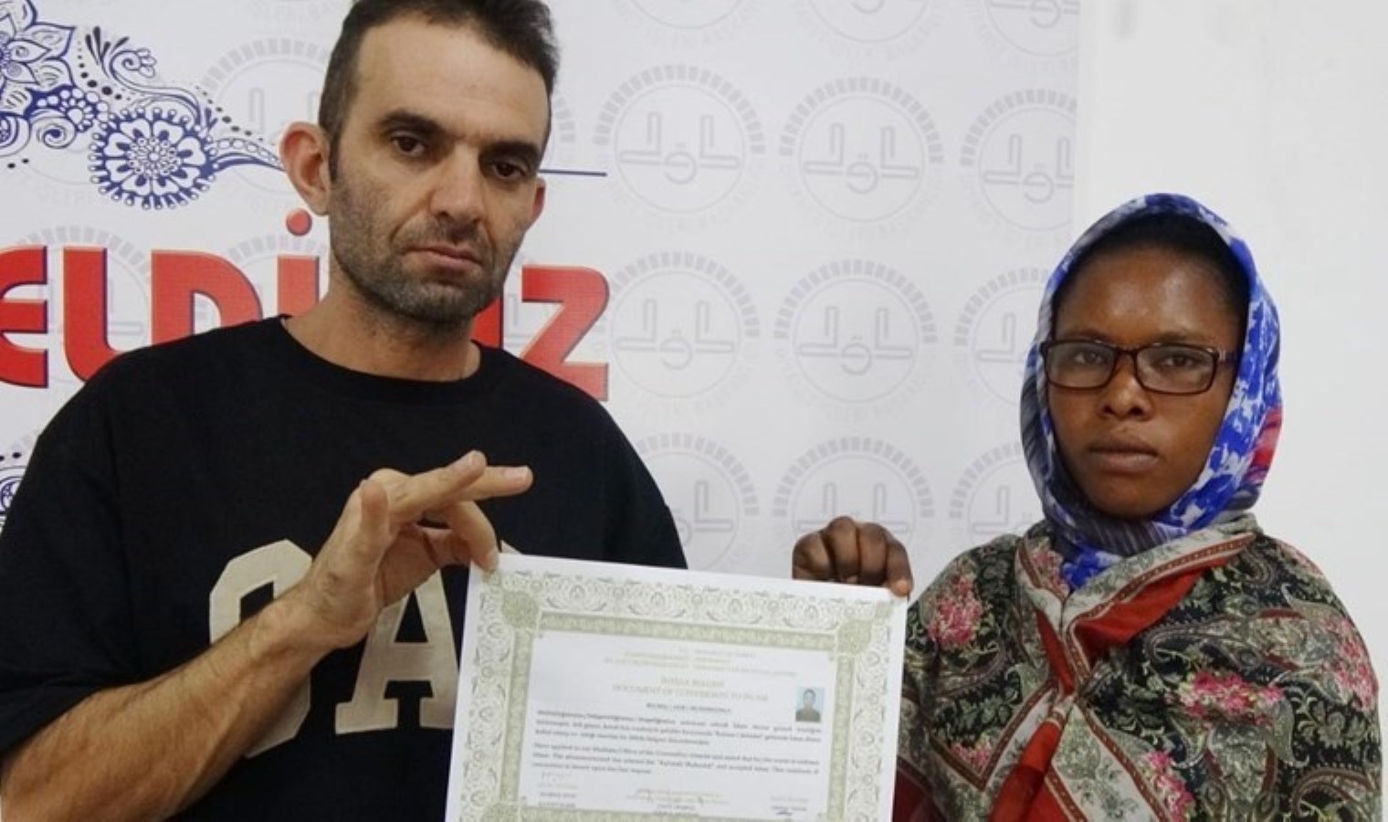 Ruanda’dan gelen bayan Iğdır’da evlendi