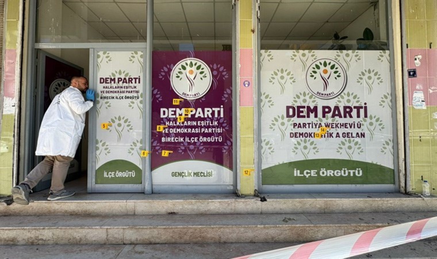 Şanlıurfa’da DEM Parti ofisine silahlı saldırı!