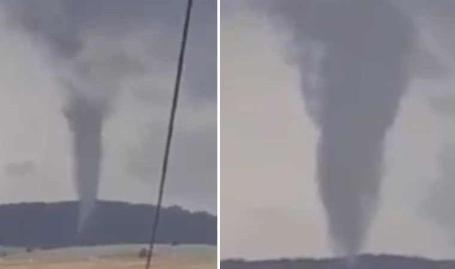 Sivas’ta hortum paniği!