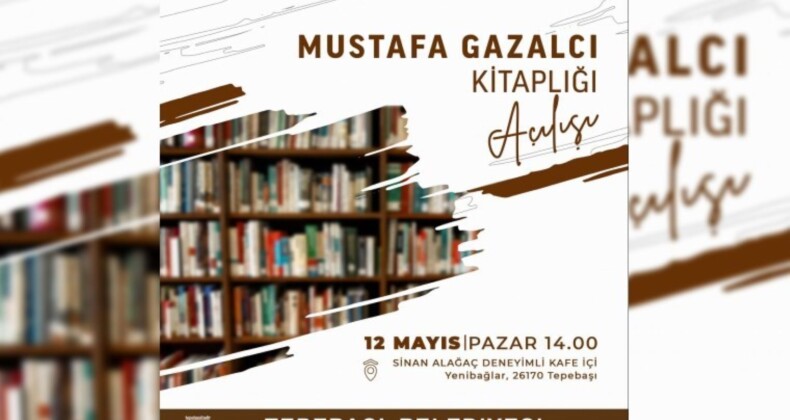 Tepebaşı’nda kültürel bir miras: Mustafa Gazalcı Kitaplığı açılıyor