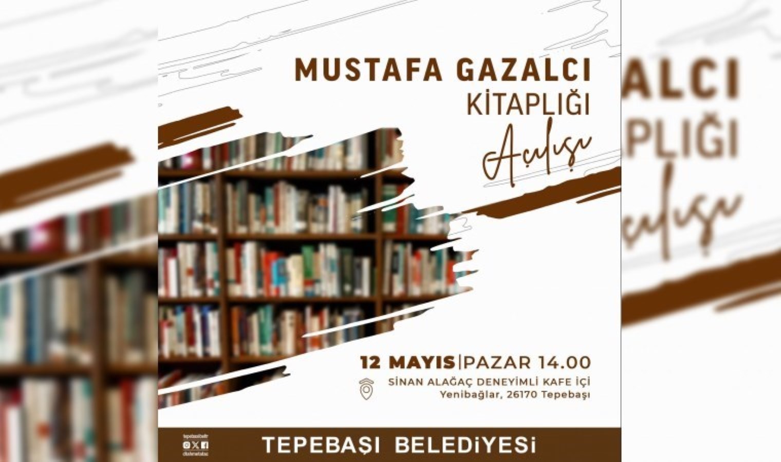 Tepebaşı’nda kültürel bir miras: Mustafa Gazalcı Kitaplığı açılıyor