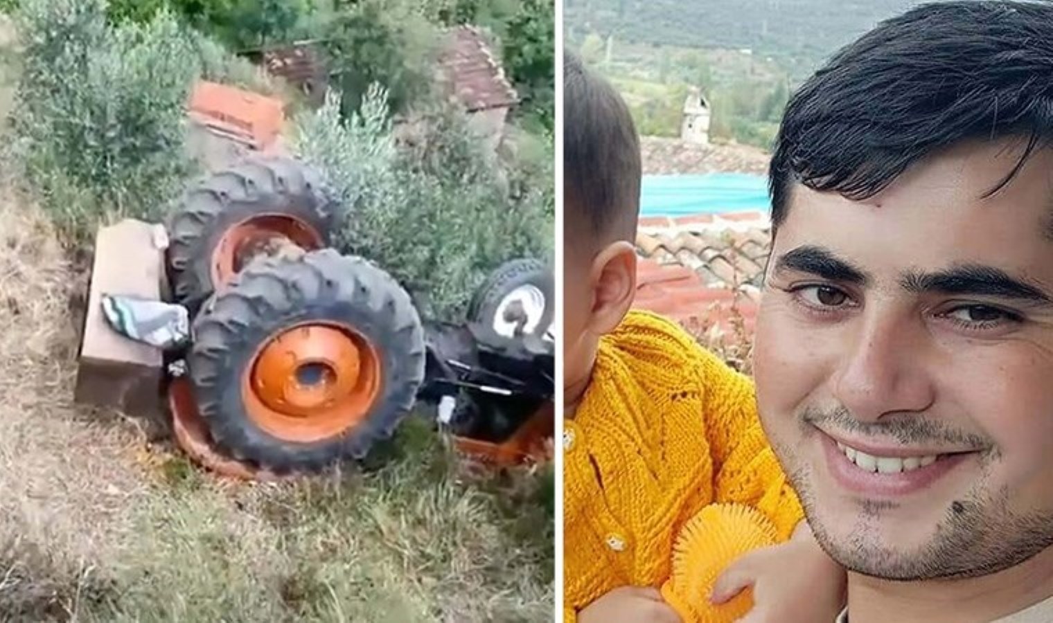 Traktörün altında kalan gece bekçisi hayatını kaybetti