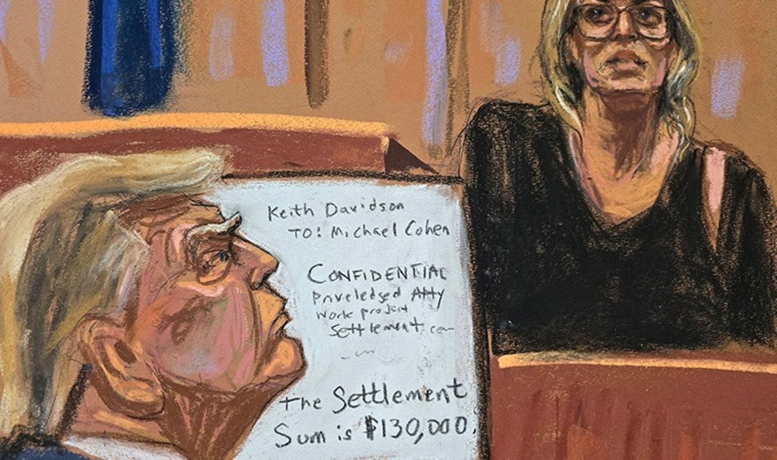 Trump ile eski porno yıldızı Daniels davasında hakim ‘müstehcen detay’ uyarısı yaptı