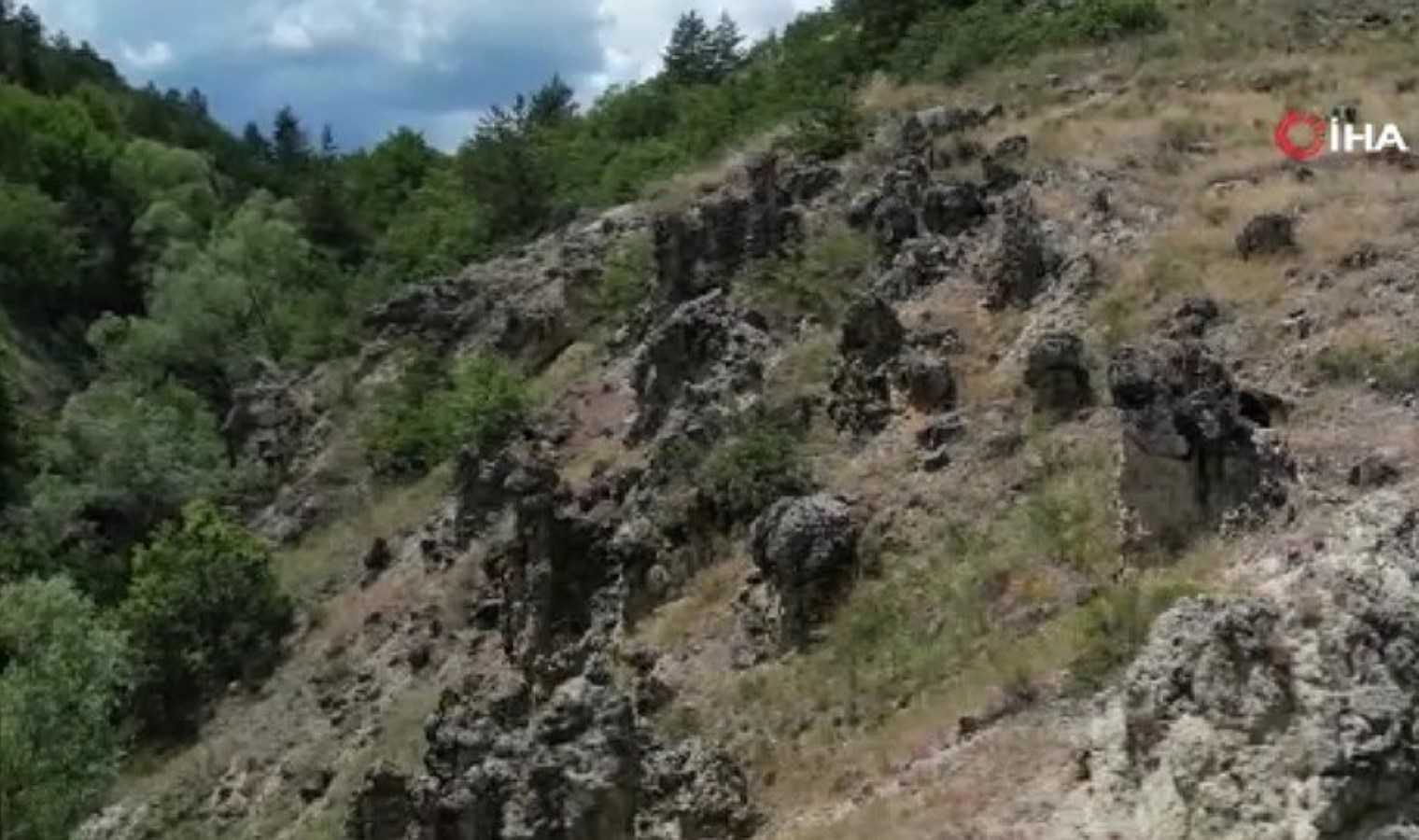 Ankara’da peri bacası oluşumları keşfedildi