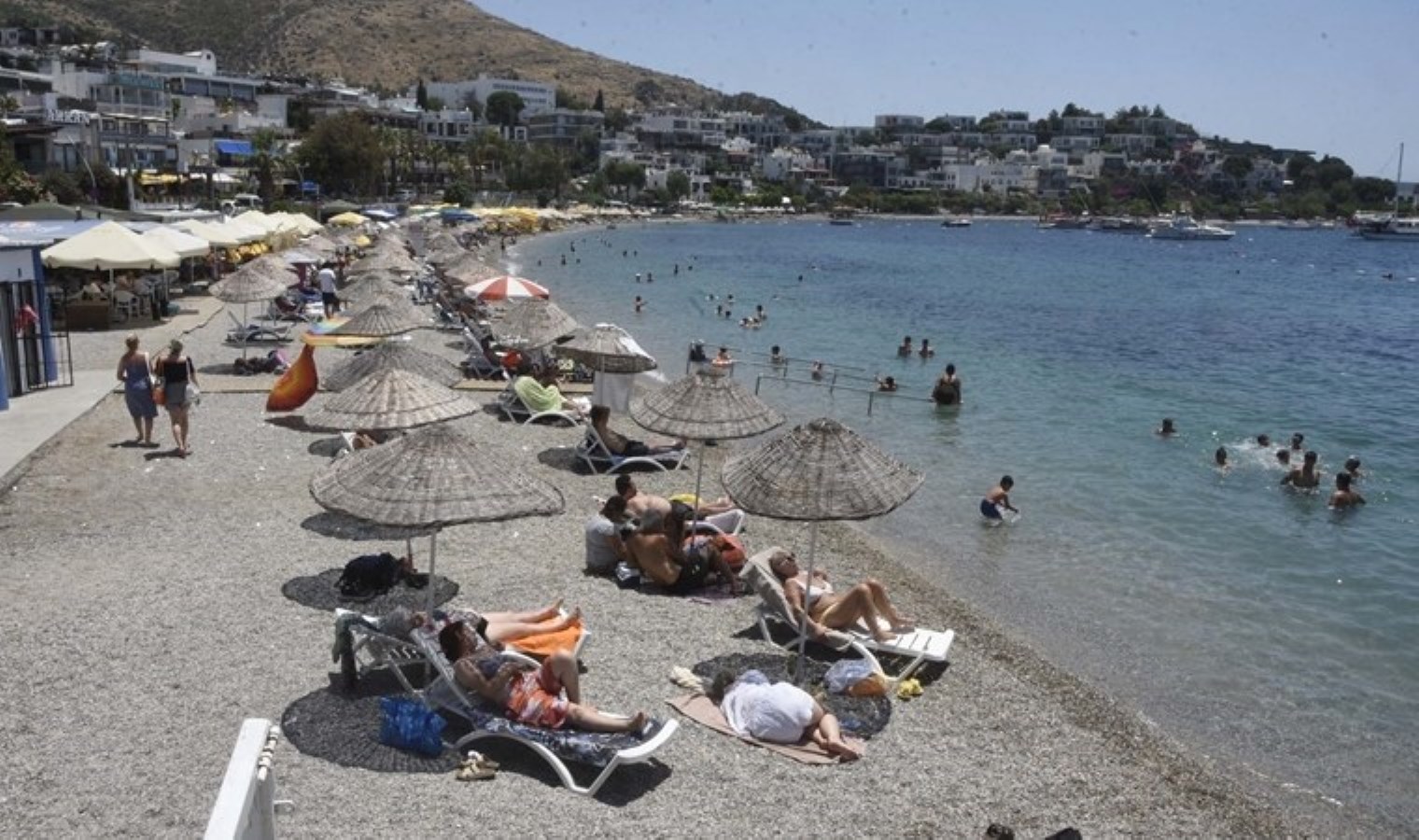 Bodrum’da bayram tatilinde 7 bin 800 ton çöp toplandı