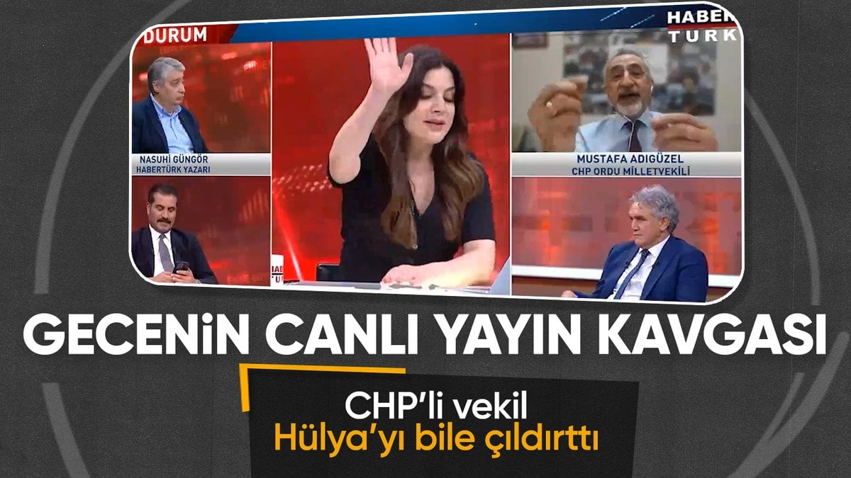 Canlı yayında ‘Beni konuşturmuyorsunuz’ kavgası