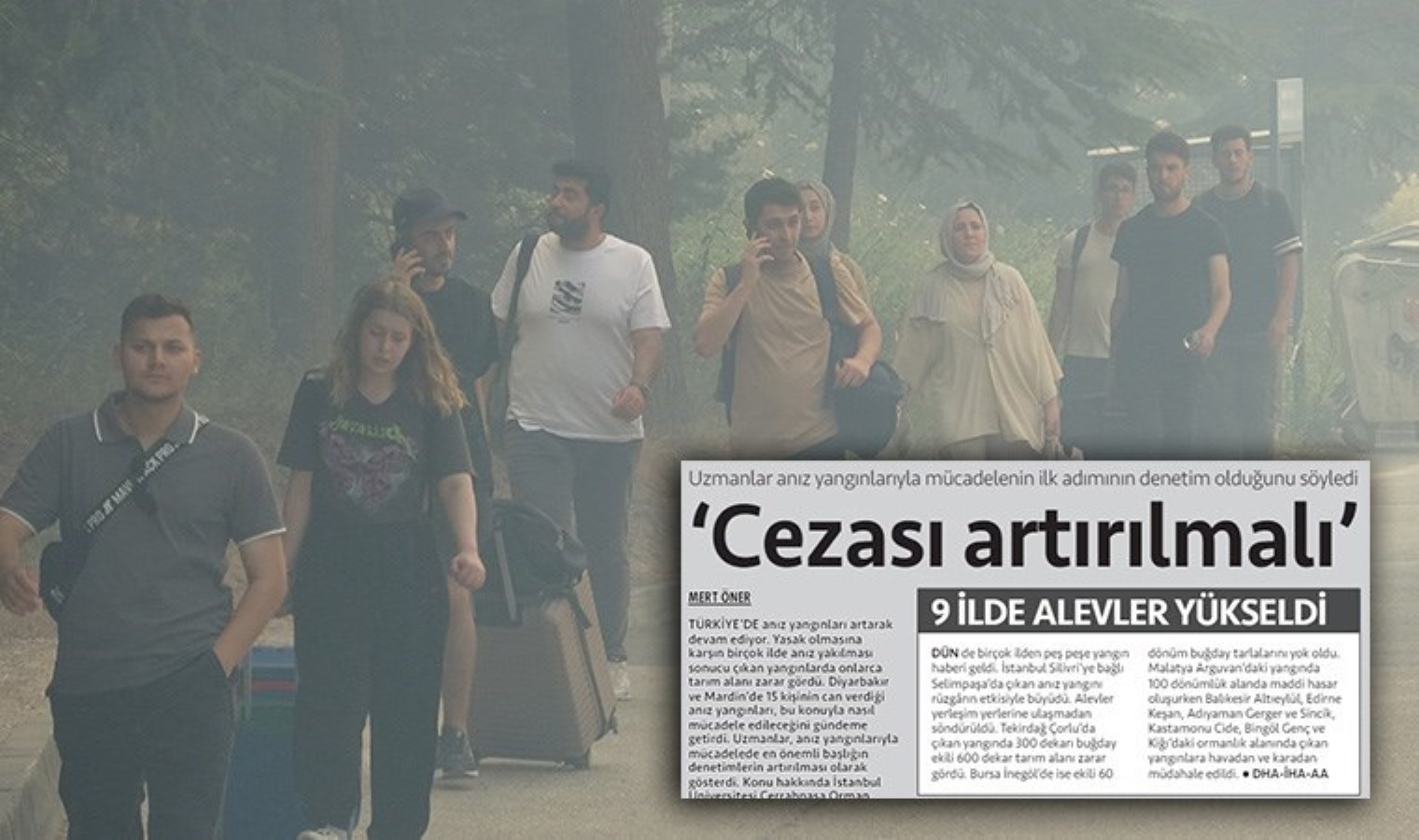 Cumhuriyet dikkat çekmişti: Bursa’da ‘anız’ yangını kampüse sıçradı, öğrenci yurtları boşaltıldı!