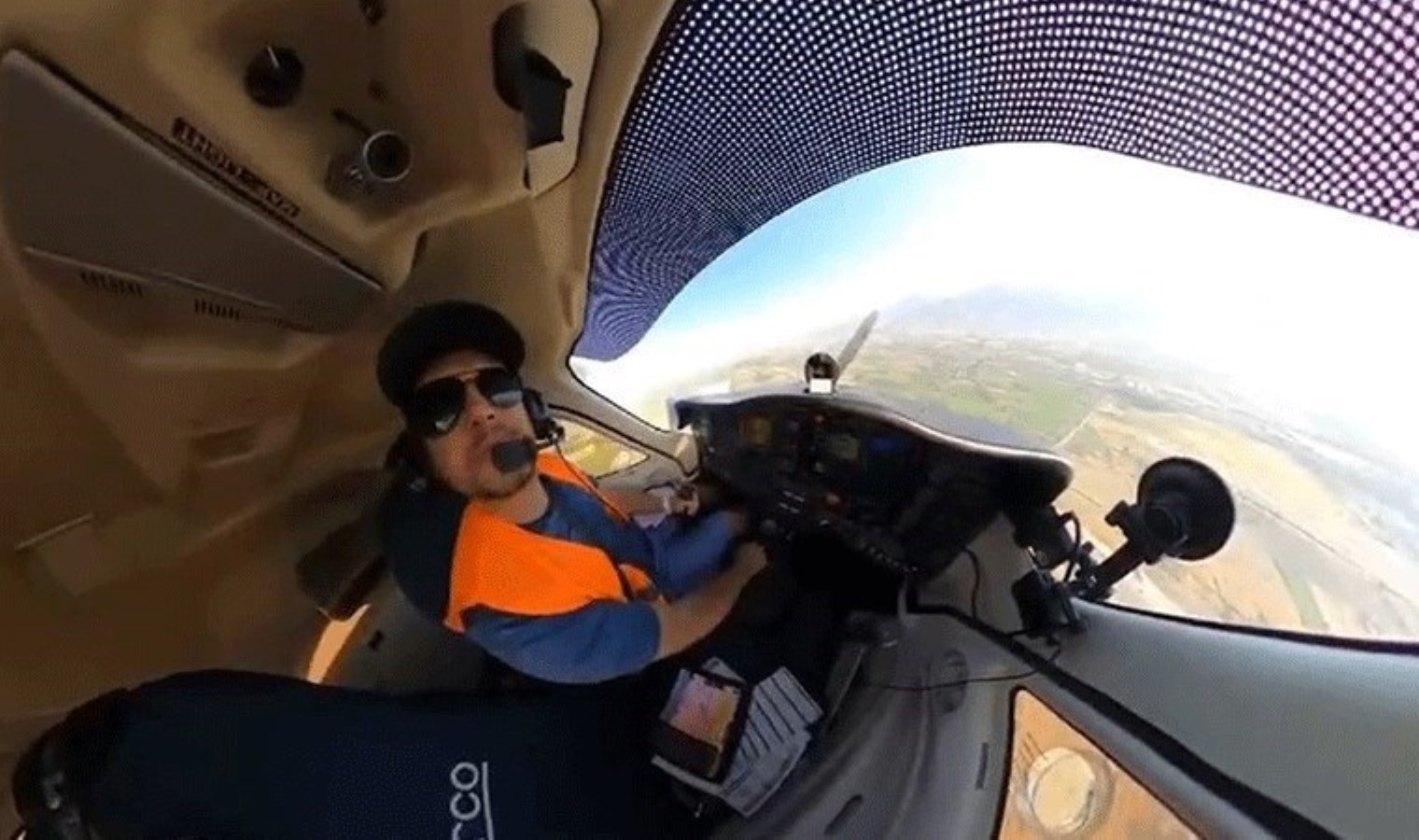 Eğitim uçağının havada motoru durdu… Pilot Tülüoğlu o anları anlattı!