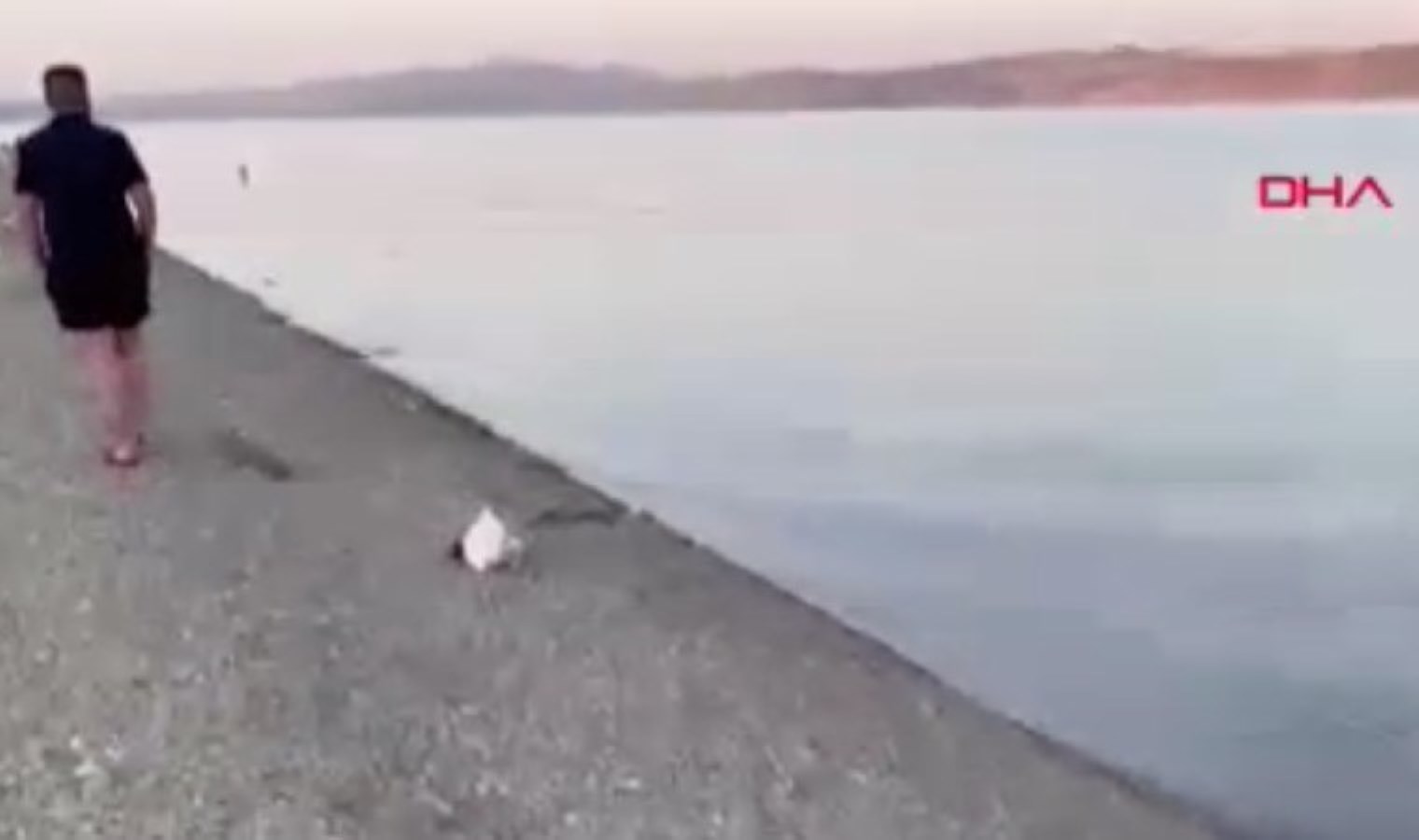 Elazığ’da sıcak havadan bunalıp Hazar Gölü’ne giren kişi boğuldu