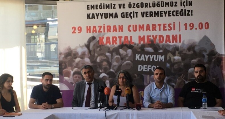 Emek, Barış ve Demokrasi Güçleri’nden mitinge çağrı: ‘Kayyuma geçit vermeyeceğiz’