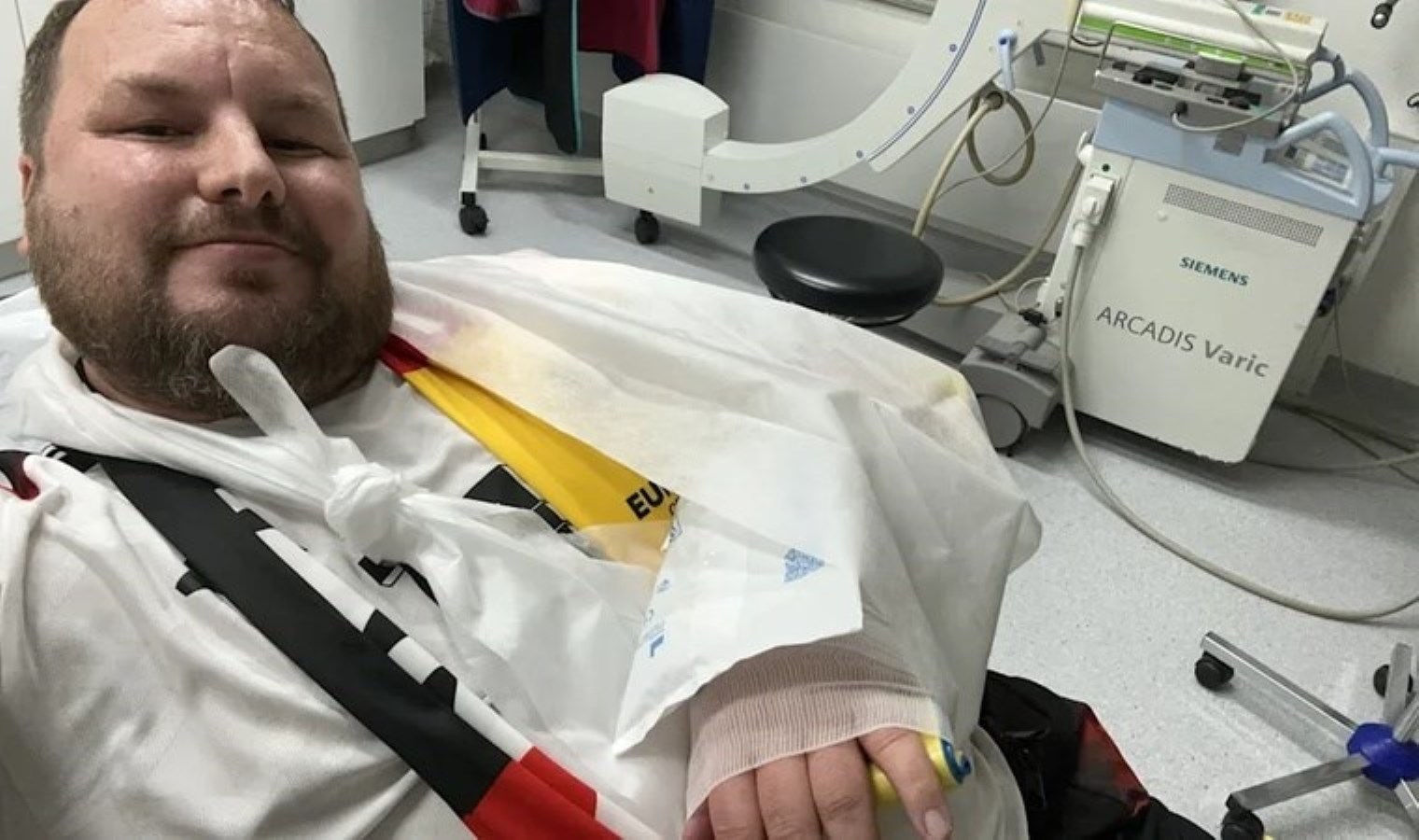 EURO 2024’ün açılış maçına damga vurdu: Uzaklardan atılan şutun hedefi oldu!