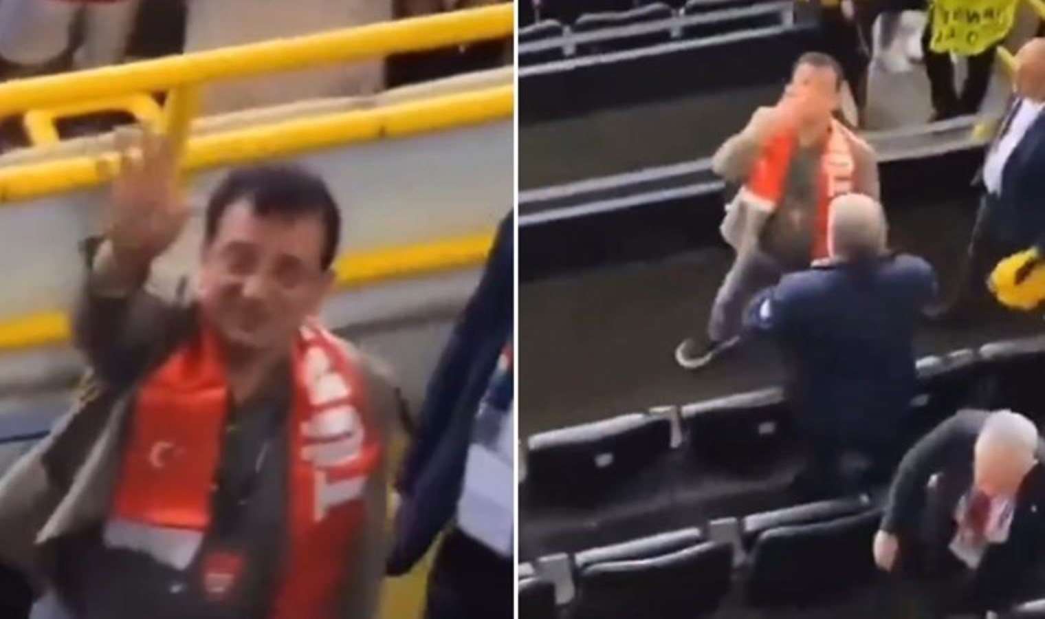 İmamoğlu ‘Erdoğan’ diye bağıran taraftara öpücük attı