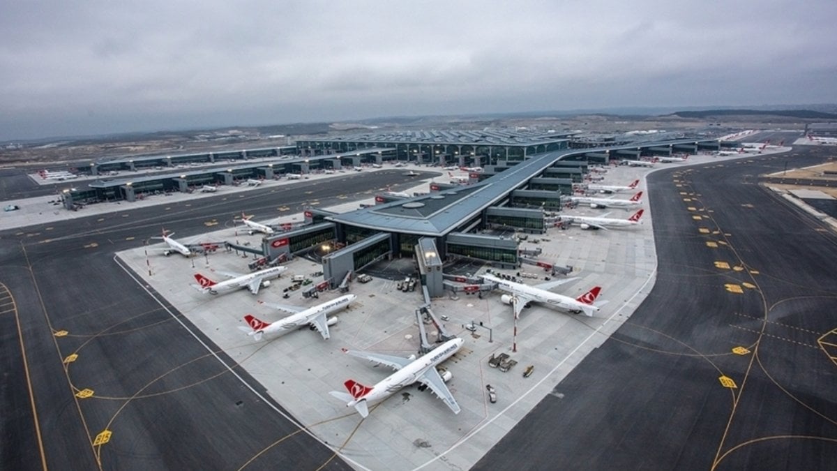 İstanbul Havalimanı’nda en yüksek ikinci uçuş sayısı yakalandı