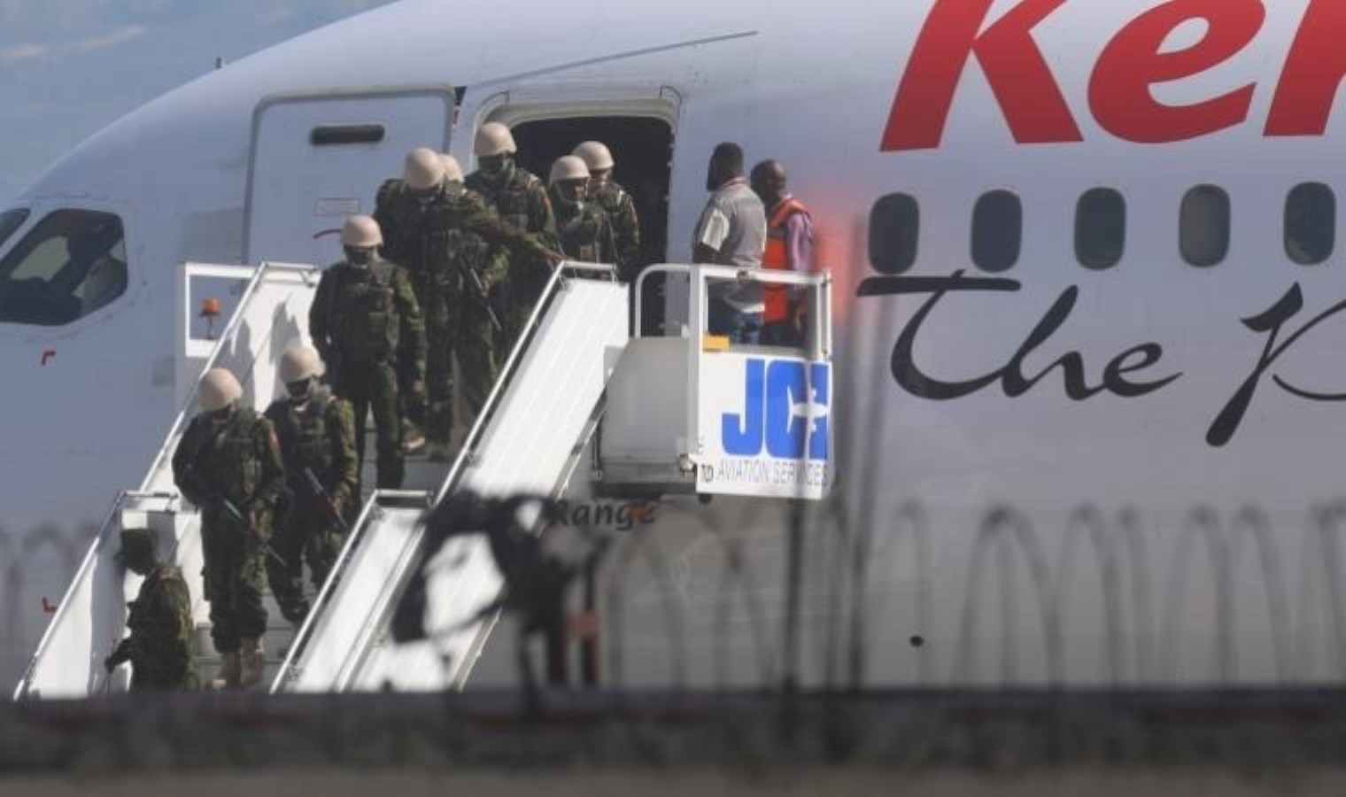 Kenyalı polisler, ‘misyon’ için Haiti’de