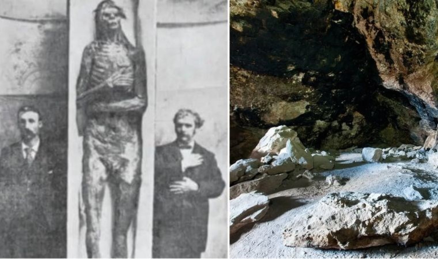 Mağarada ‘3 metre boyunda insanlar’ keşfedildi