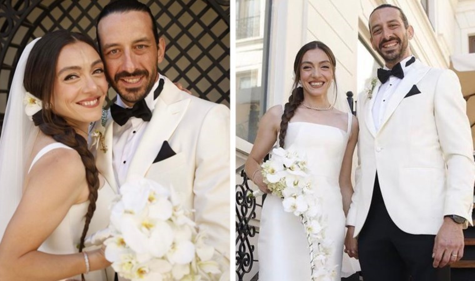 Merve Dizdar ve Cihan Ayger çifti balayına çıktı