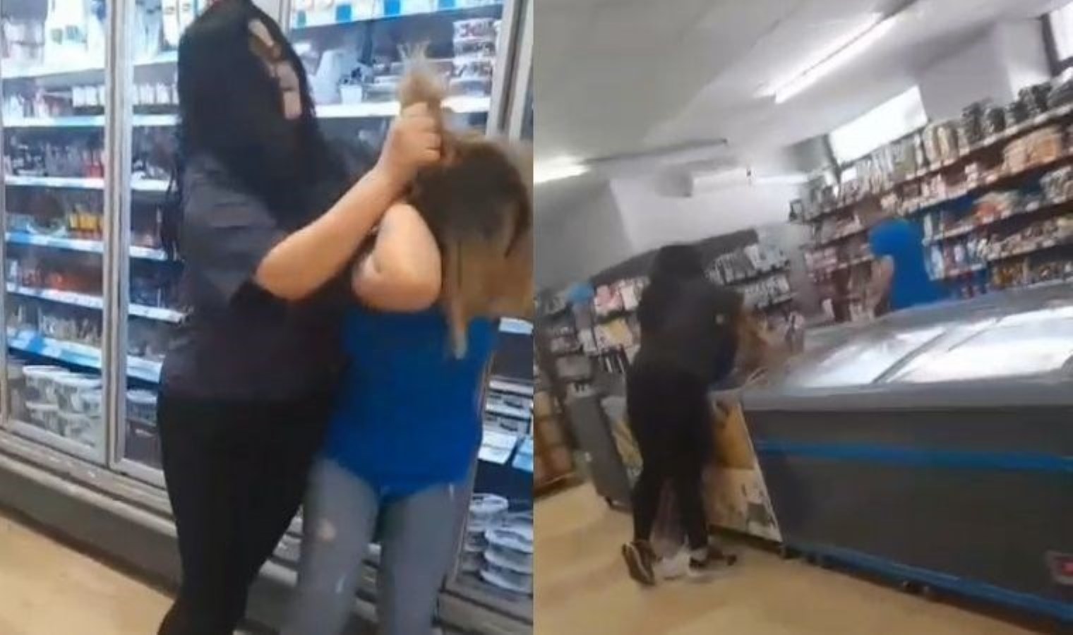 ‘Müşteri’ market çalışanına acımasızca saldırdı: O anlar kameraya alındı