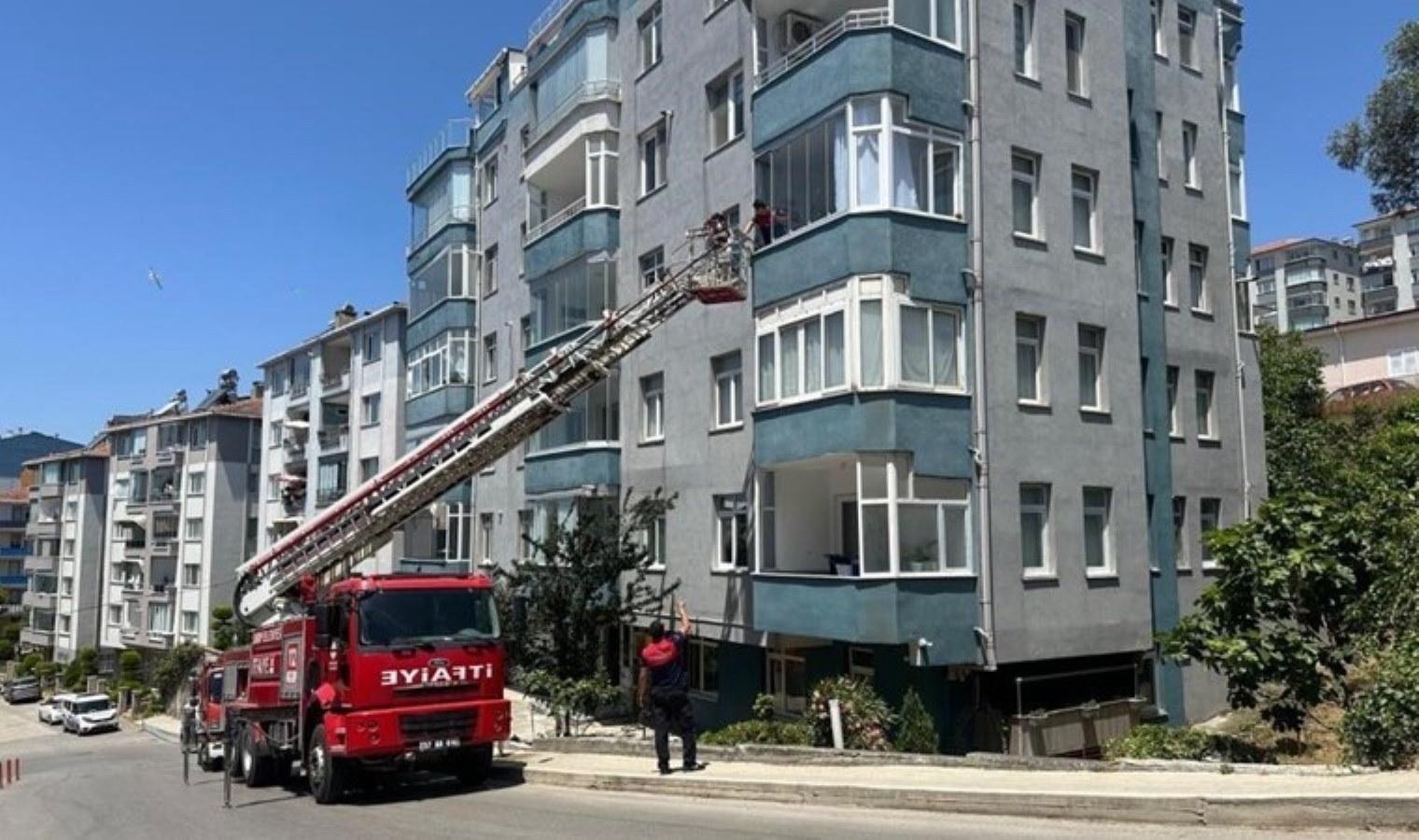 Sinop’ta korkutan yangın!