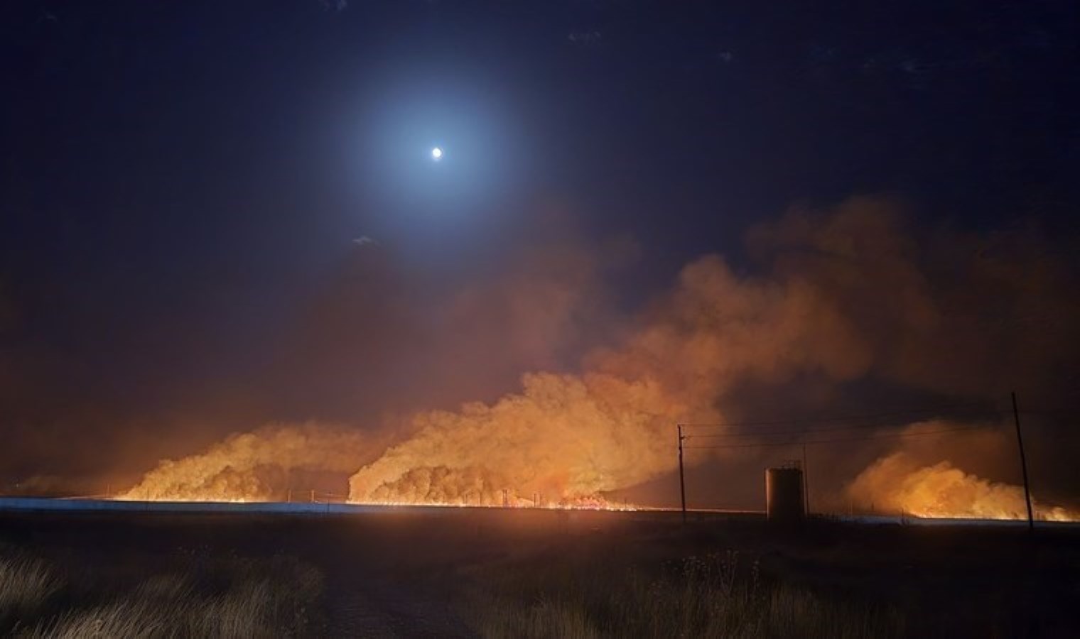 Şırnak’ta 7 köyü etkileyen anız yangını!