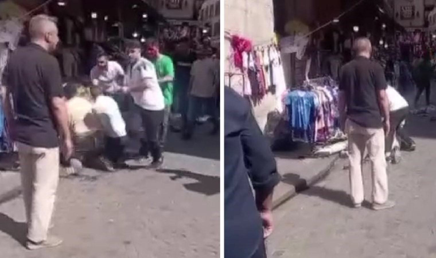 Tarihi Mısır Çarşısı’nda sopalı bıçaklı kavga!