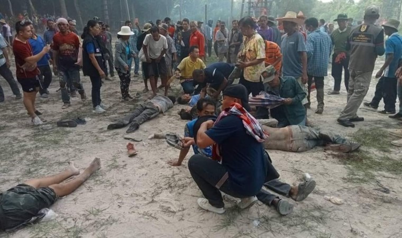 Tayland’da roket festivalinde facia: Çok sayıda yaralı var!