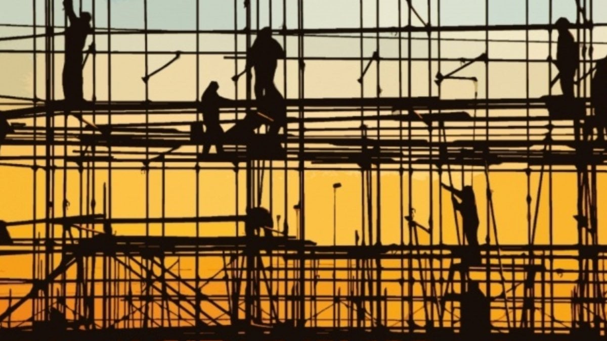 TÜİK: İnşaat sektörüne güven yüzde 0,5 azaldı