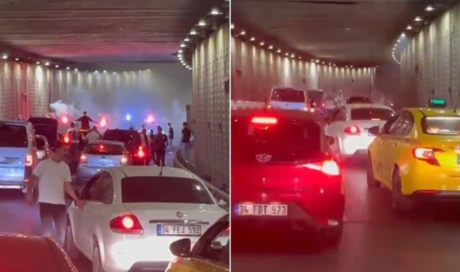 Ümraniye’de asker eğlencesinde alt geçidi kapatanlara ceza