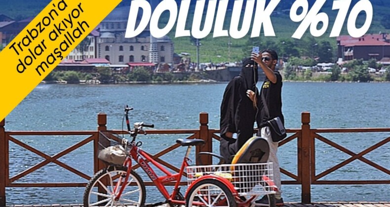 Uzungöl’de Kurban Bayramı hareketliliği yaşandı: Otellerdeki doluluk oranı yüzde 70