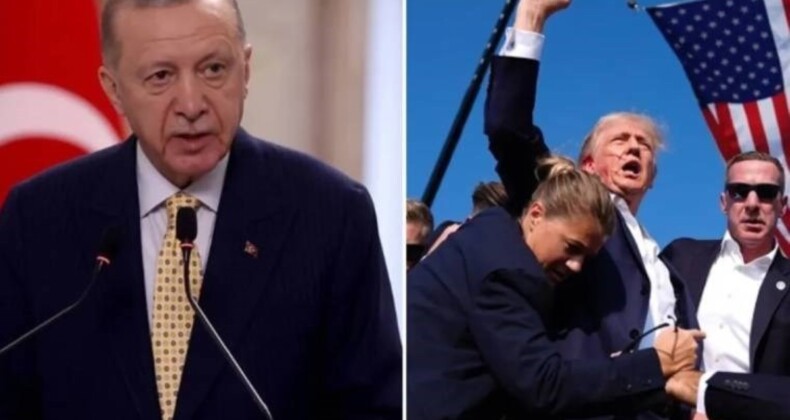 AKP’li Cumhurbaşkanı Erdoğan, suikast girişimine uğrayan Trump’la telefonda görüştü