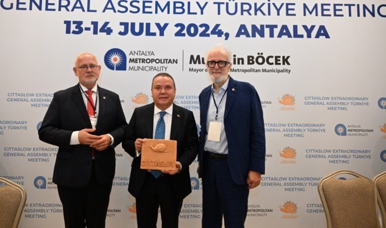 Antalya Büyükşehir Belediye Başkanı Muhittin Böcek, Cittaslow Türkiye Koordinatörü seçildi