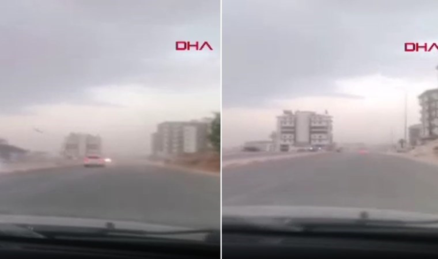 Antalya’da şiddetli fırtına etkili oldu