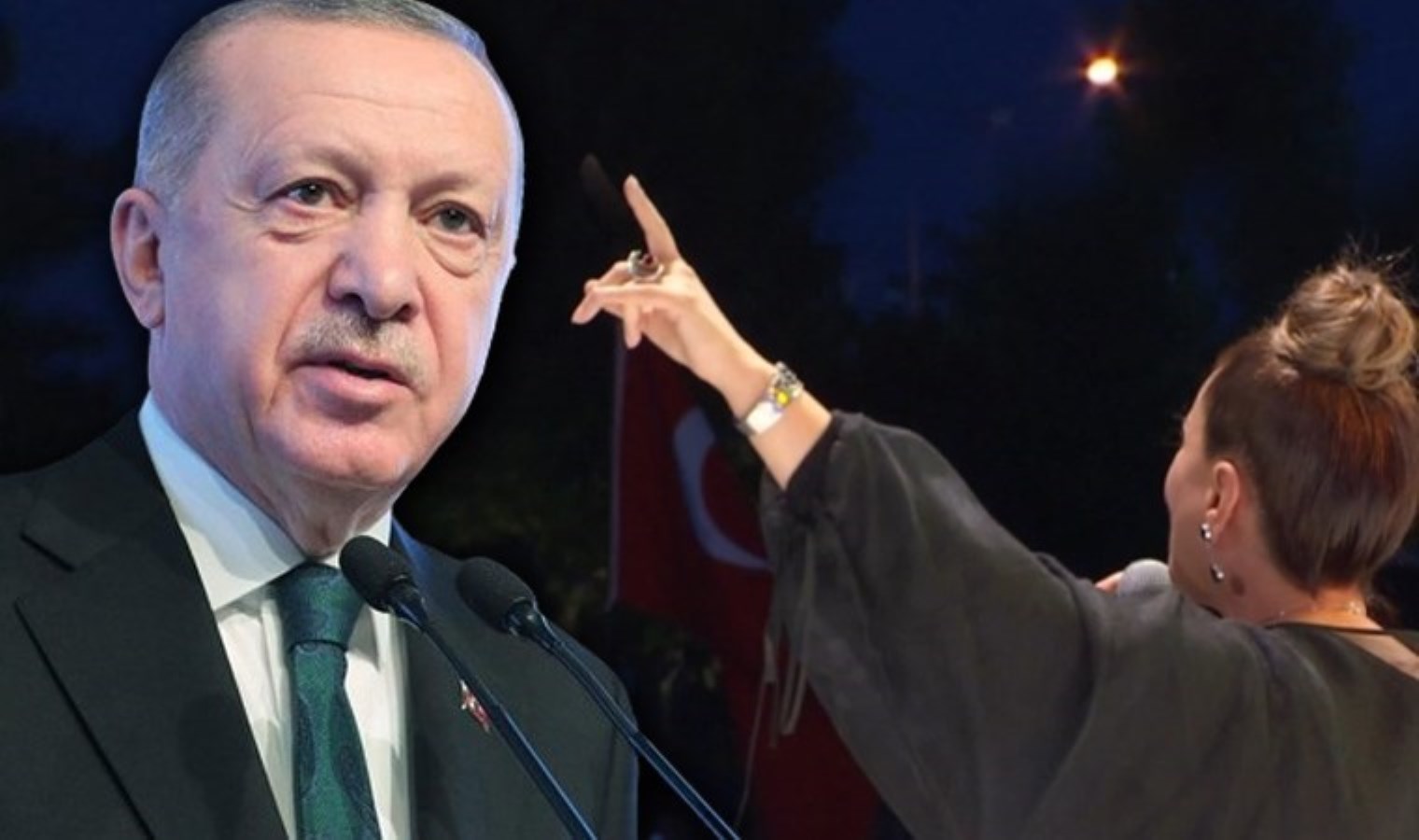 Azerin, 15 Temmuz töreninde ‘bozkurt’ selamı verdi: Erdoğan’ın tepkisi böyle oldu