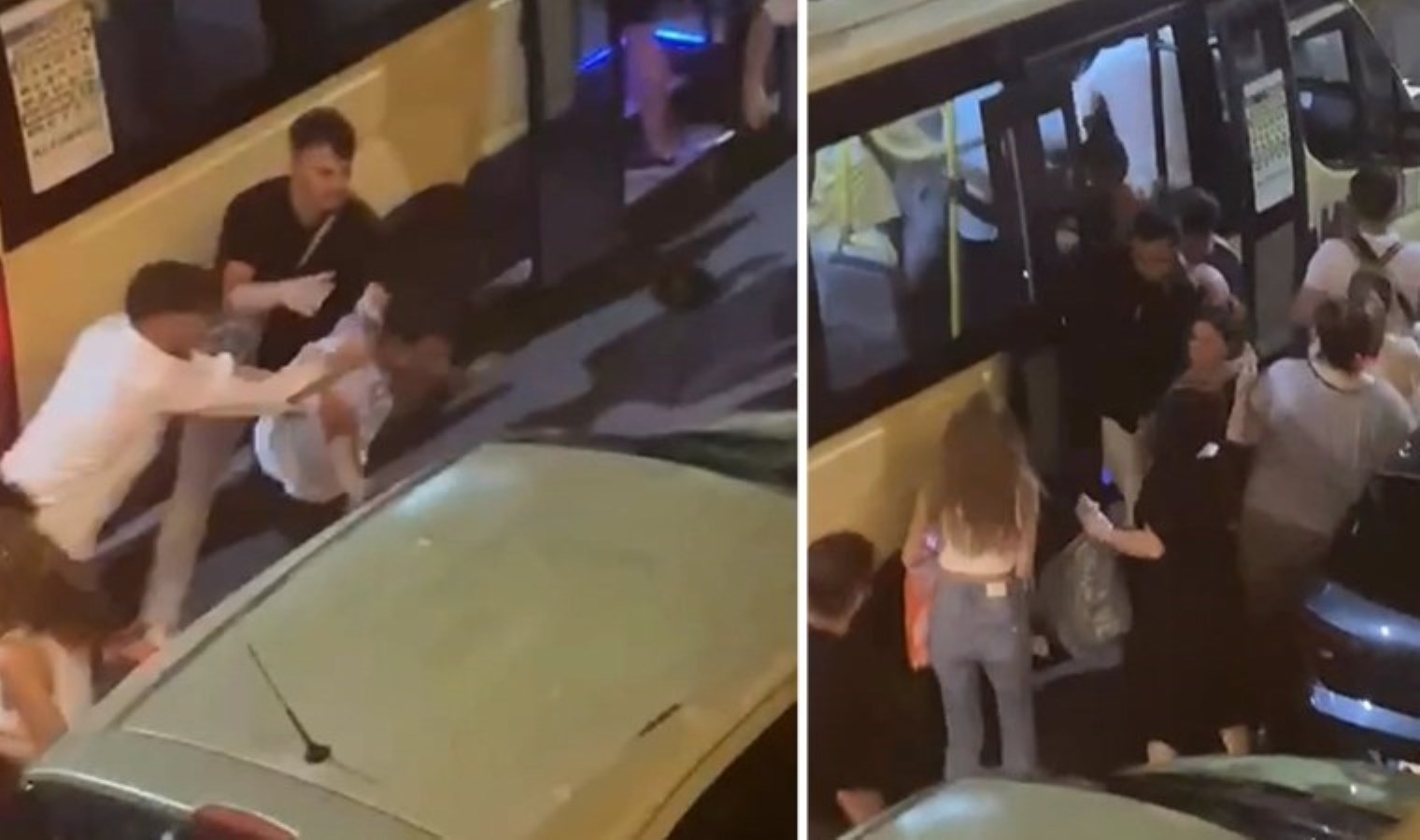 Bahçelievler’de yolcu minibüsünde kavga: Yumruklar havada uçuştu!