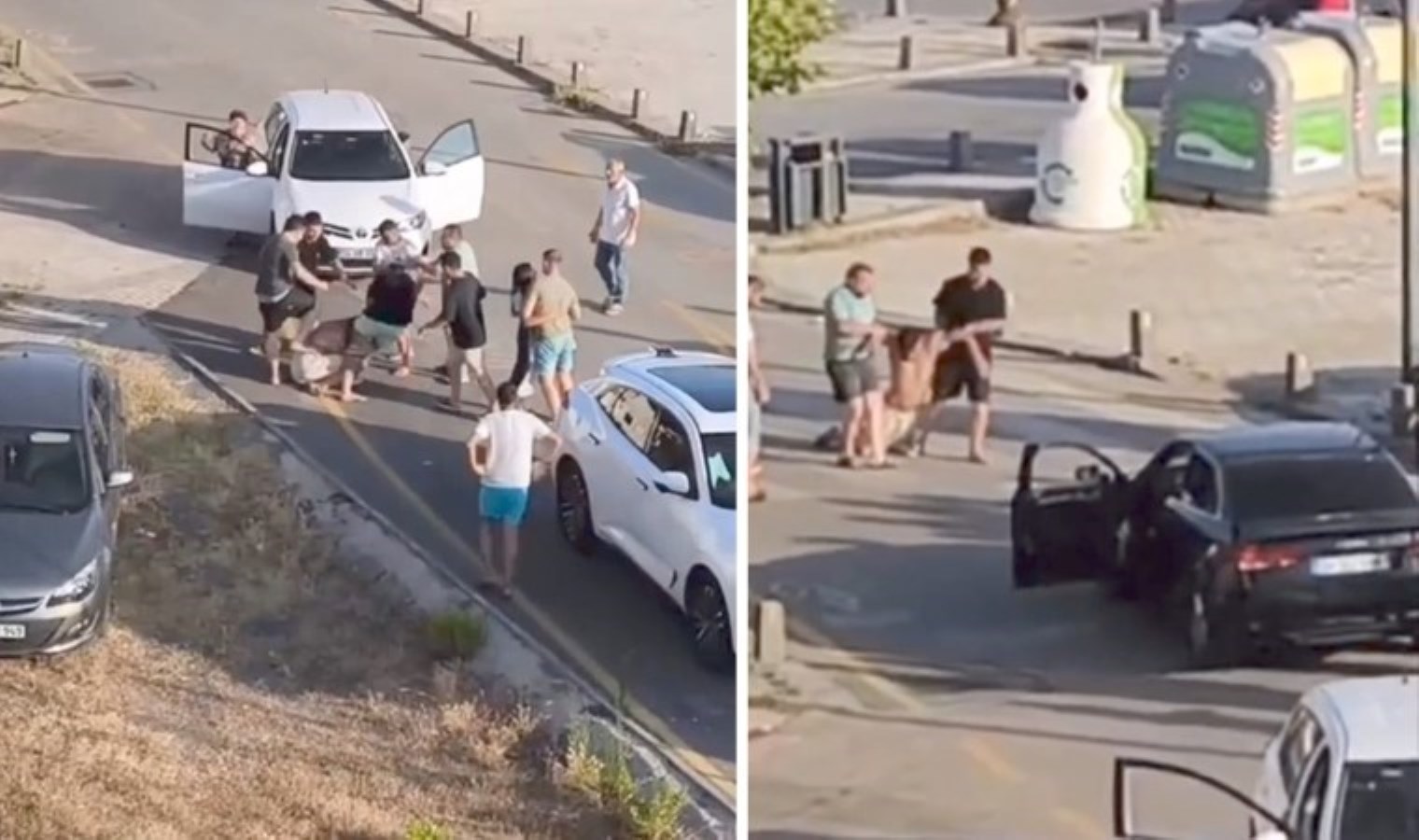 Beykoz Riva’da ‘yol verme’ kavga: Döverek bayılttılar