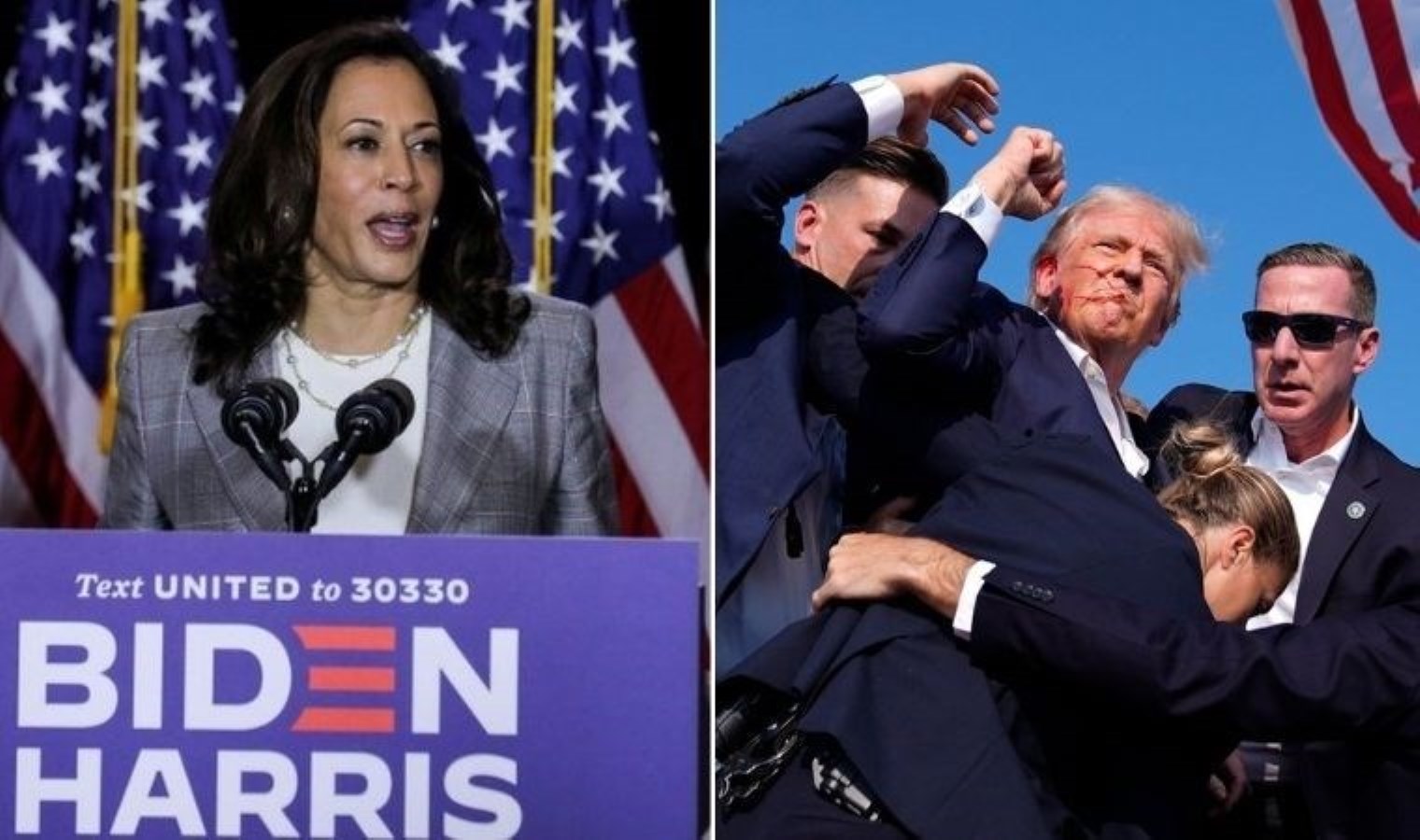 Biden’ın başkanlık için işaret ettiği Harris: Trump’ı yenmek üzere elimden gelen her şeyi yapacağım