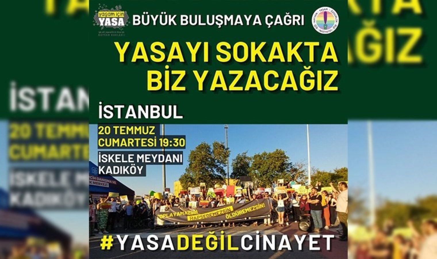 BurHak’tan Kadıköy çağrısı: ‘Yasayı sokakta biz yazacağız’