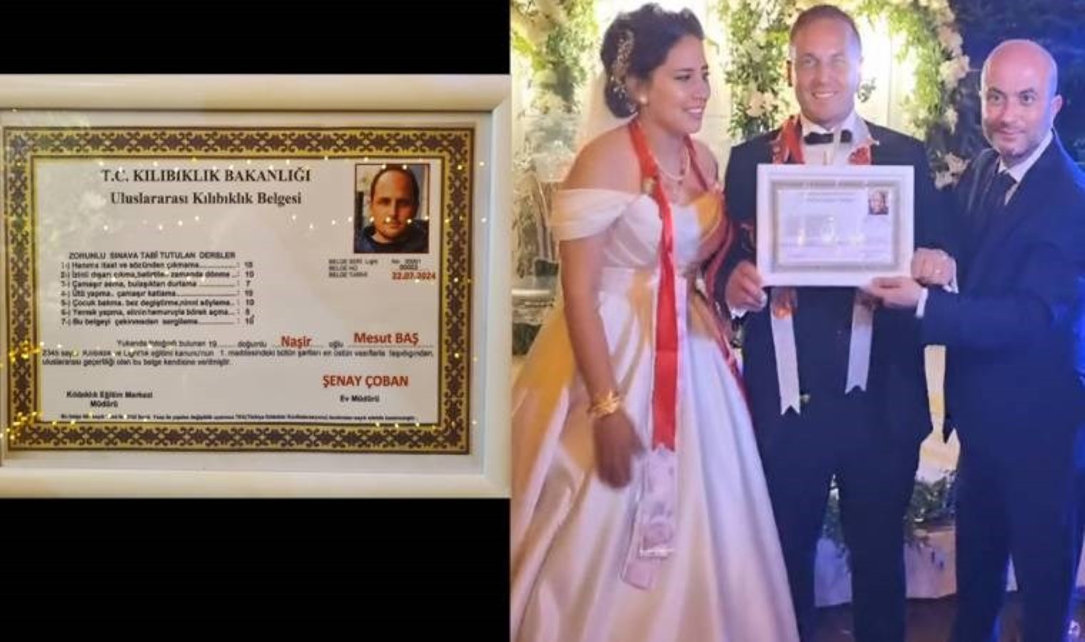 Damada ilginç şaka: ‘Uluslarası kılıbıklık belgesi’