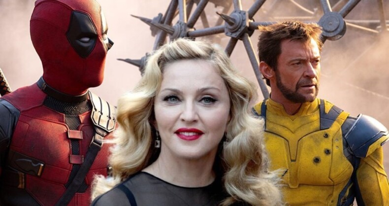 Deadpool ve Wolverine filminin yıldızlarından Madonna’ya ziyaret