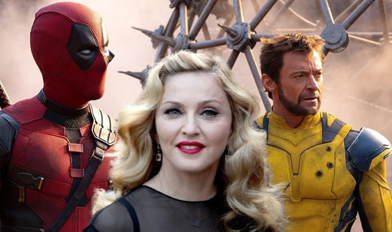 Deadpool ve Wolverine filminin yıldızlarından Madonna’ya ziyaret