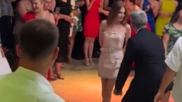 Elçin Sangu’dan Çerkes dansı performansı