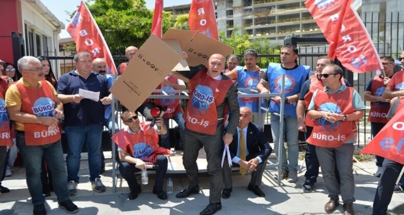 ‘Emekçiye tefe tüfe, kendilerine açık büfe’