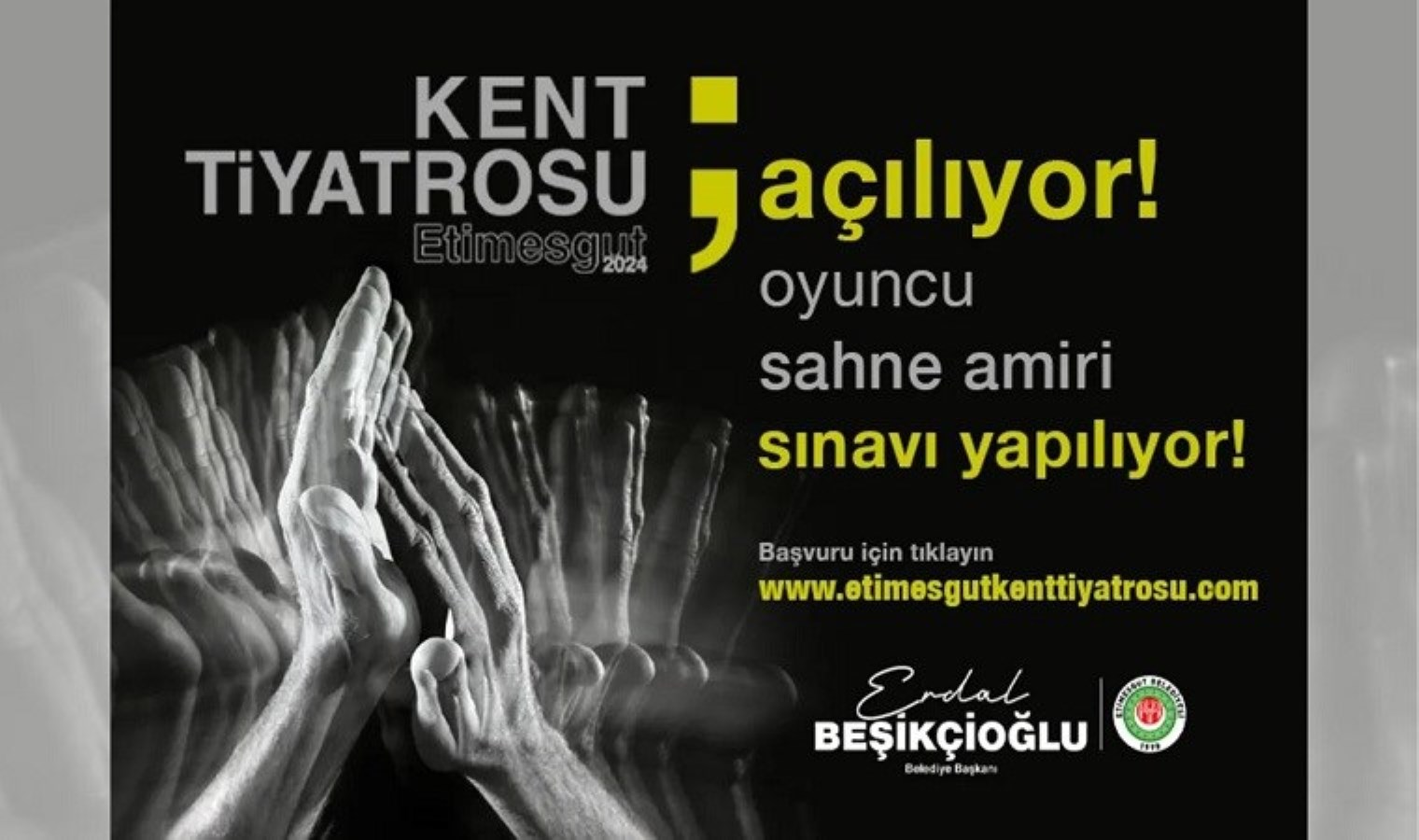 Etimesgut Kent Tiyatrosu açılıyor